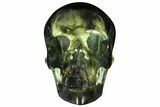 Realistic, Hollowed-Out Polished Labradorite Skull - Sale Price #127582-2